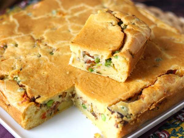 Торта със сардини: проста, влажна и вкусна рецепта - Подготовка стъпка 11