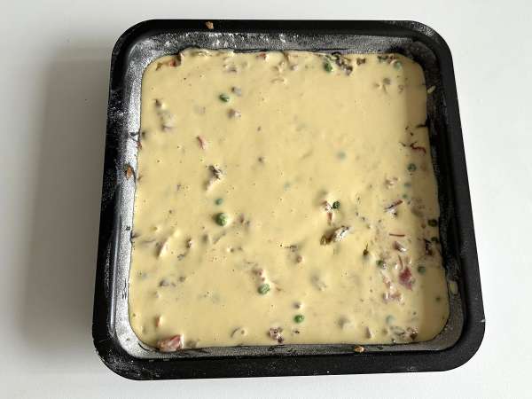 Пикантно тесто за торта в блендер: бързо, лесно и изключително влажно - Подготовка стъпка 6