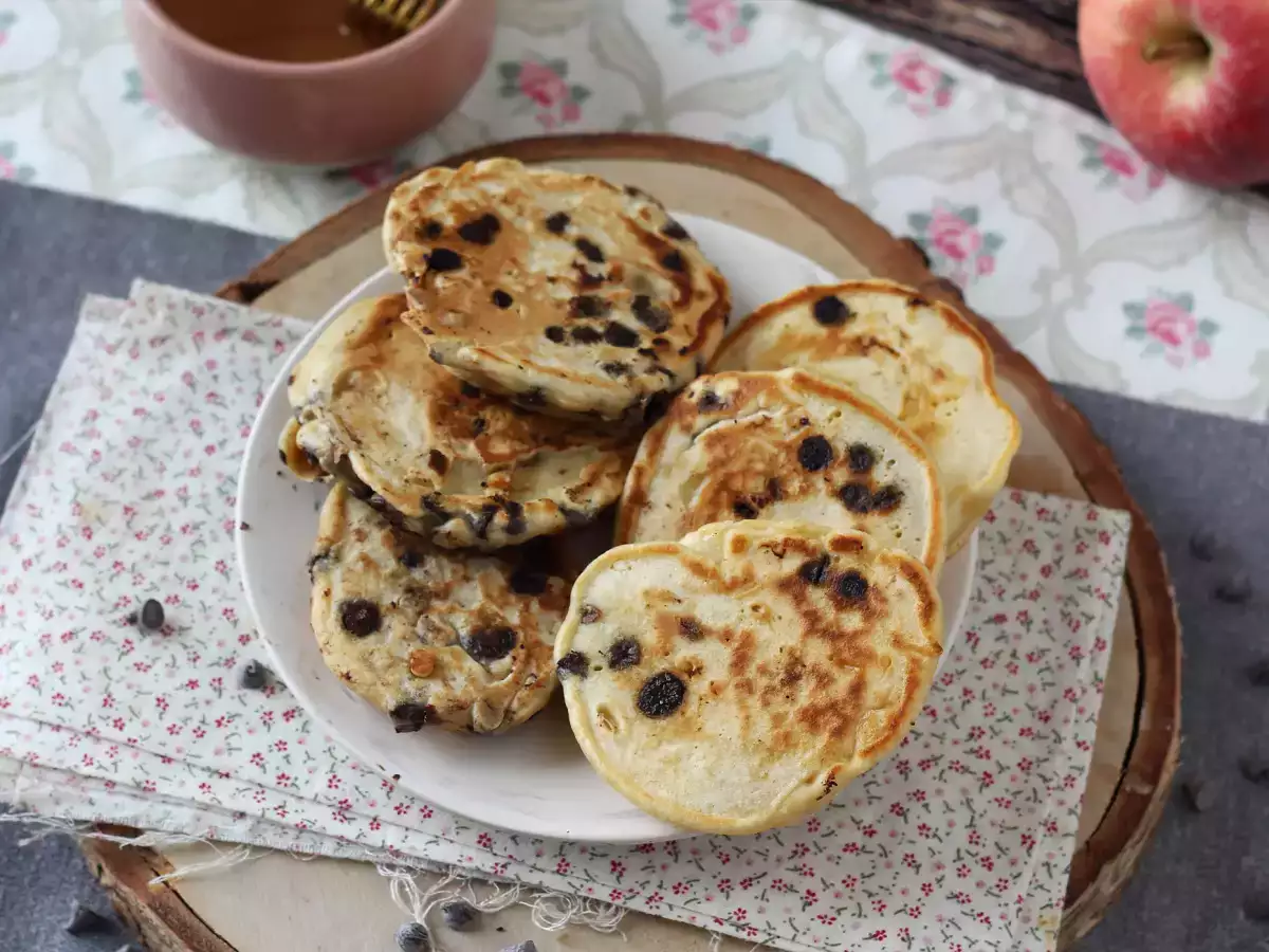 Ябълкови палачинки без добавена захар - снимка 2