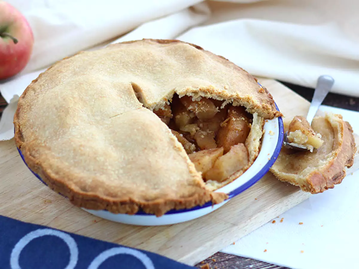 Английски ябълков пай (Apple pie) - снимка 2