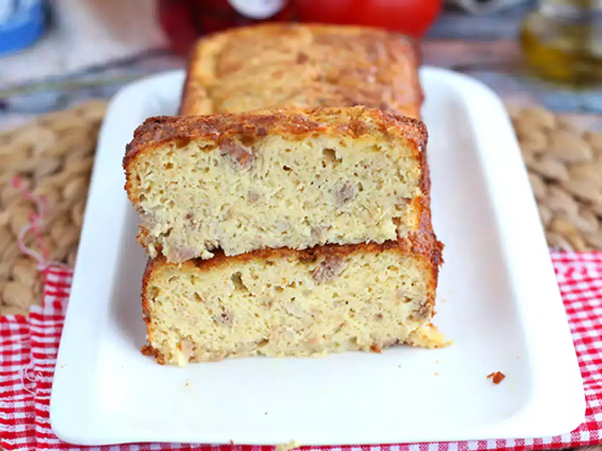 Бърза торта с риба тон - снимка 2