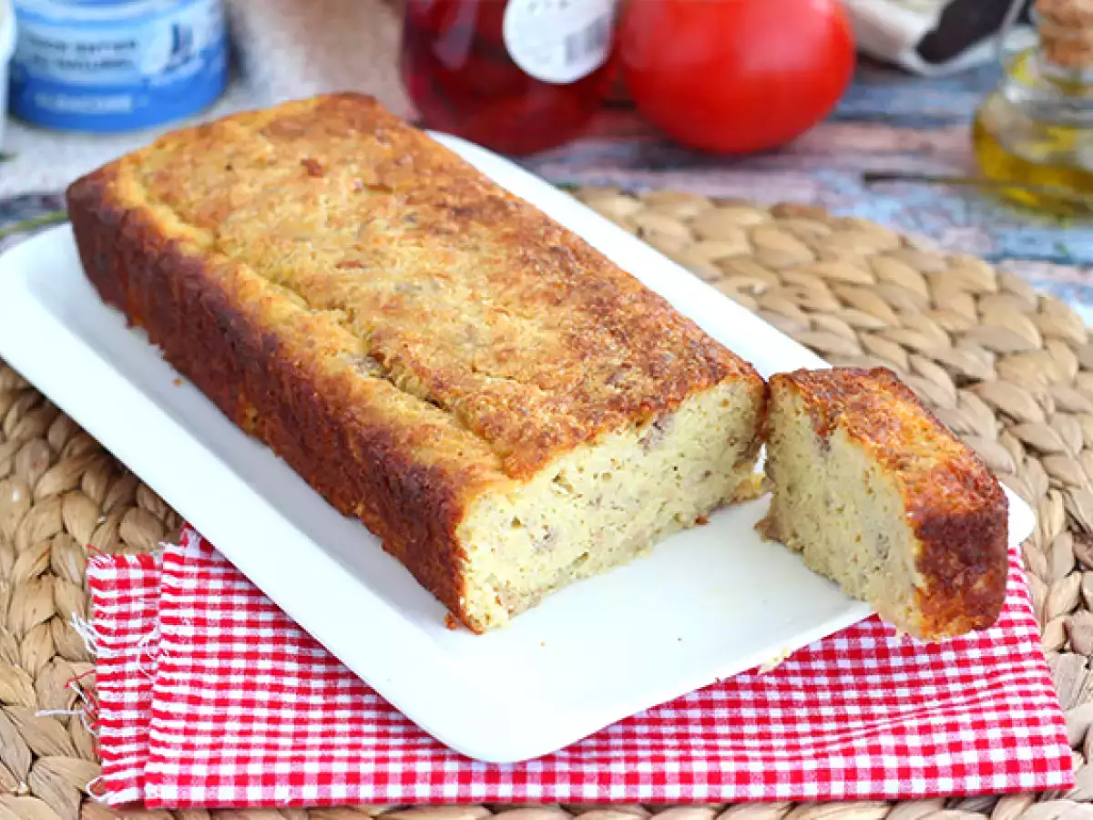 Бърза торта с риба тон - снимка 3