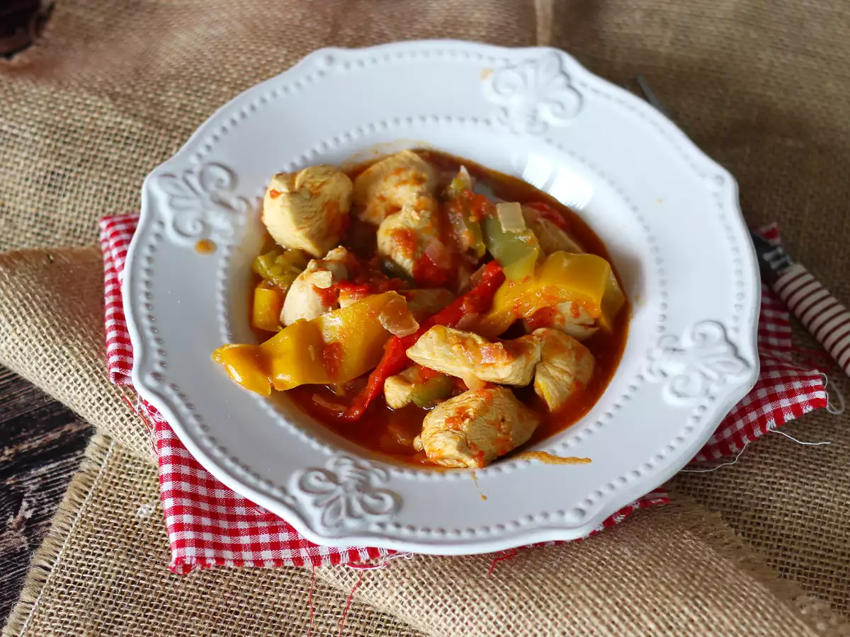 Бързо баскско пиле в Cookeo - снимка 4