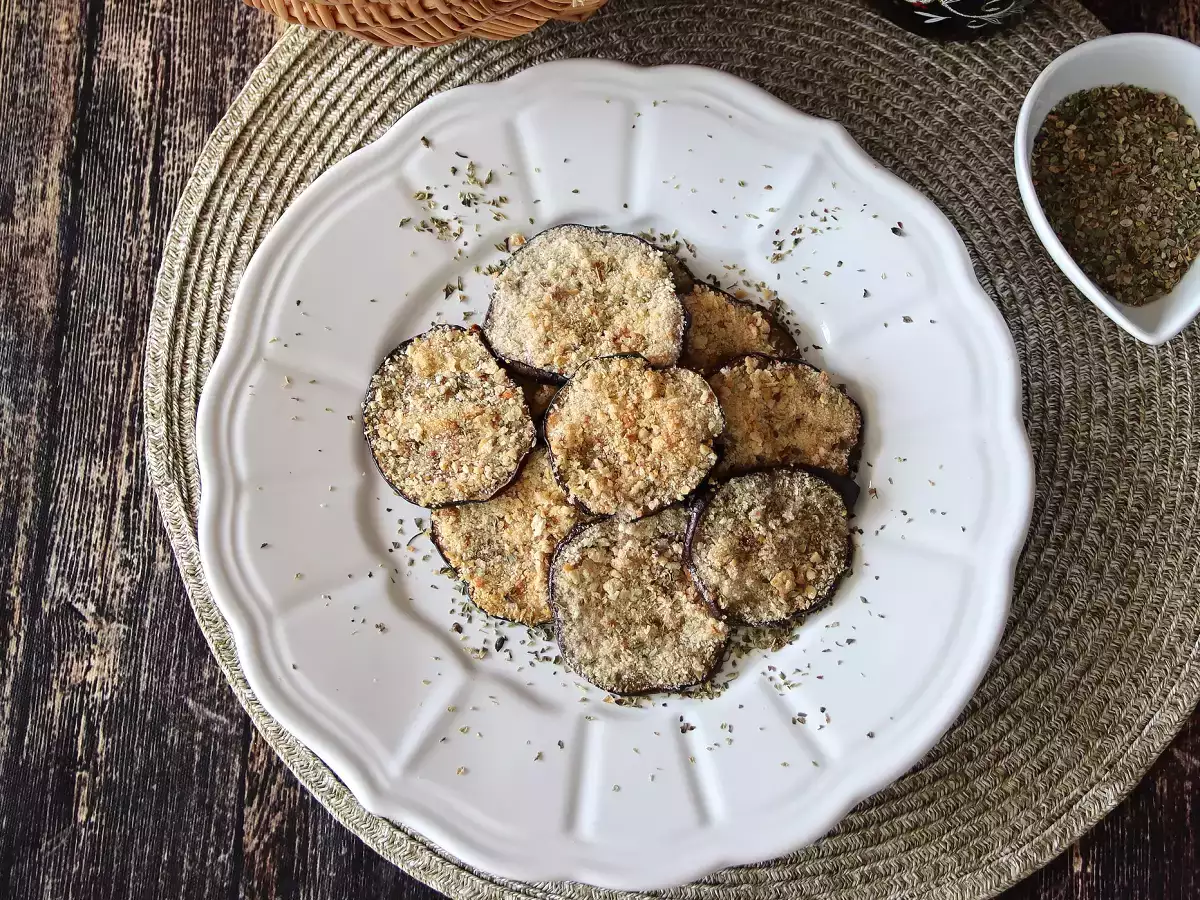 Бързо изпечени патладжани - вкусна и лека гарнитура - снимка 2