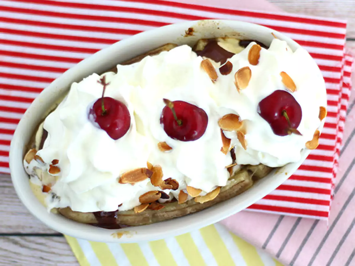 Банан Сплит, известният замразен десерт - снимка 2