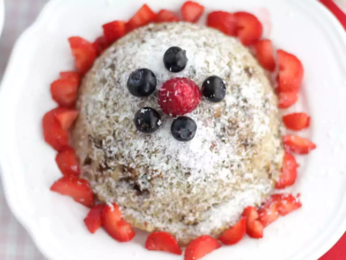 Бананова торта с кокосови стърготини - без лактоза и глутен - снимка 4