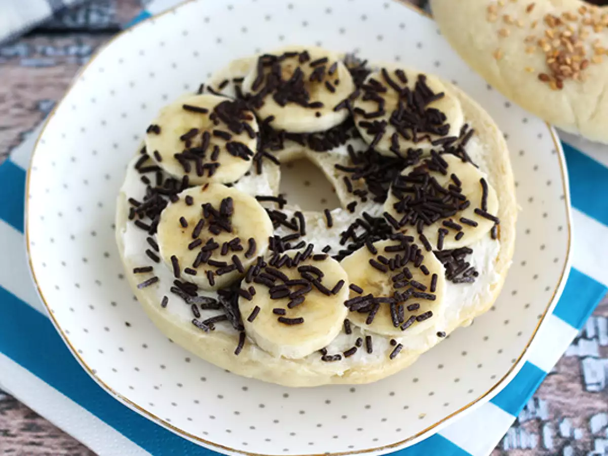 Баничка с шоколад и банан - снимка 2