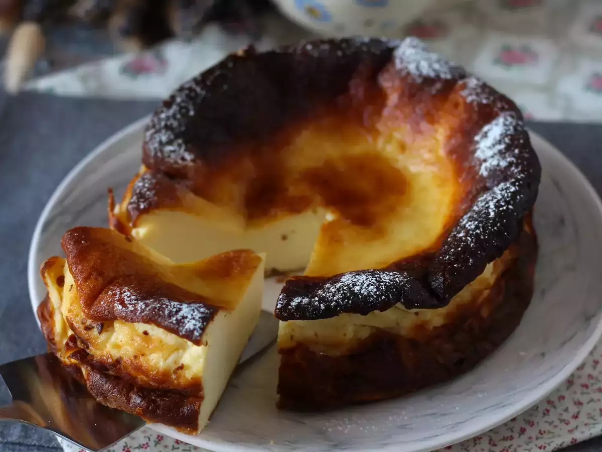 Баски чийзкейк - снимка 3