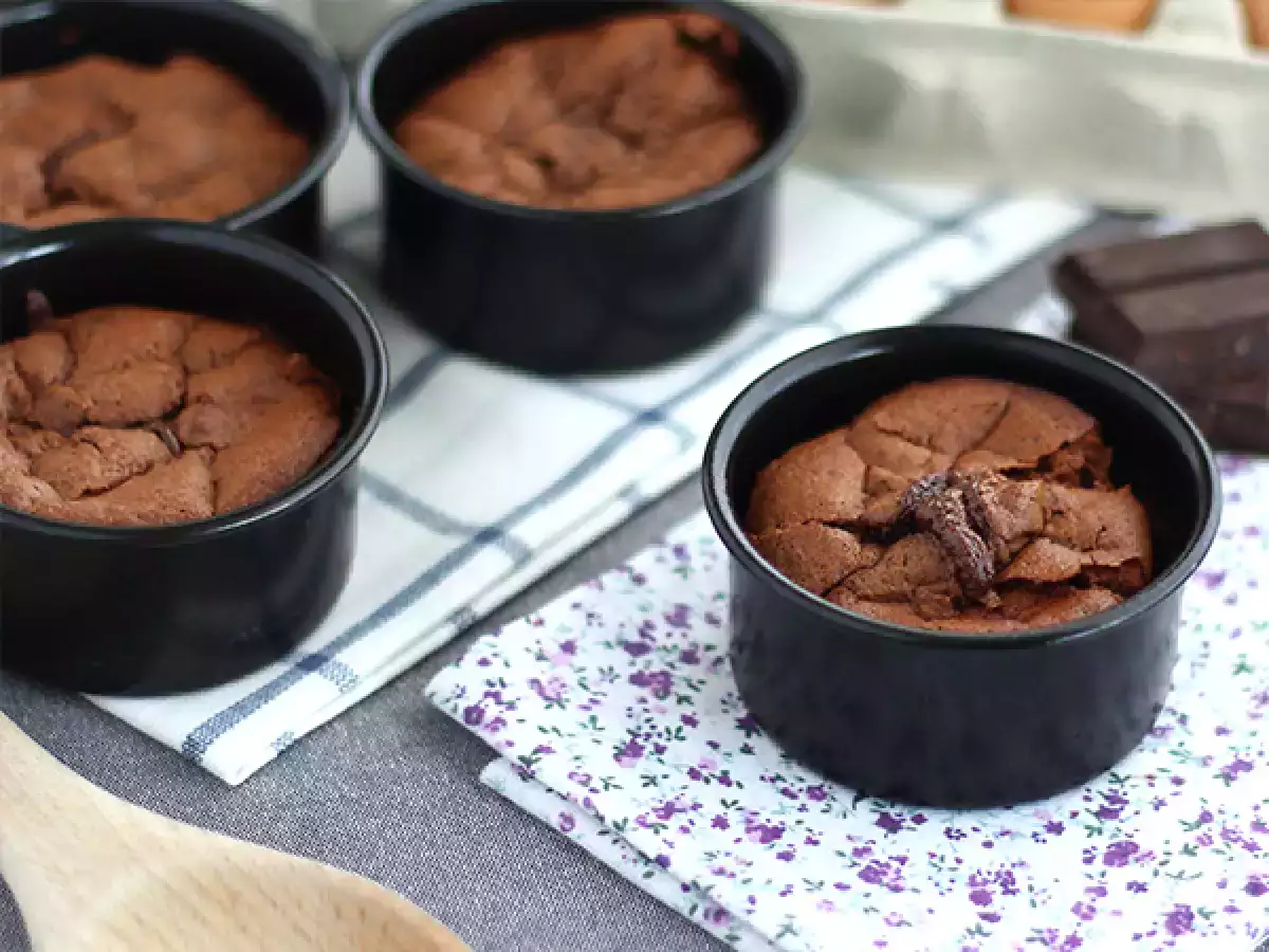 Безглутенов шоколадов фондан - снимка 3