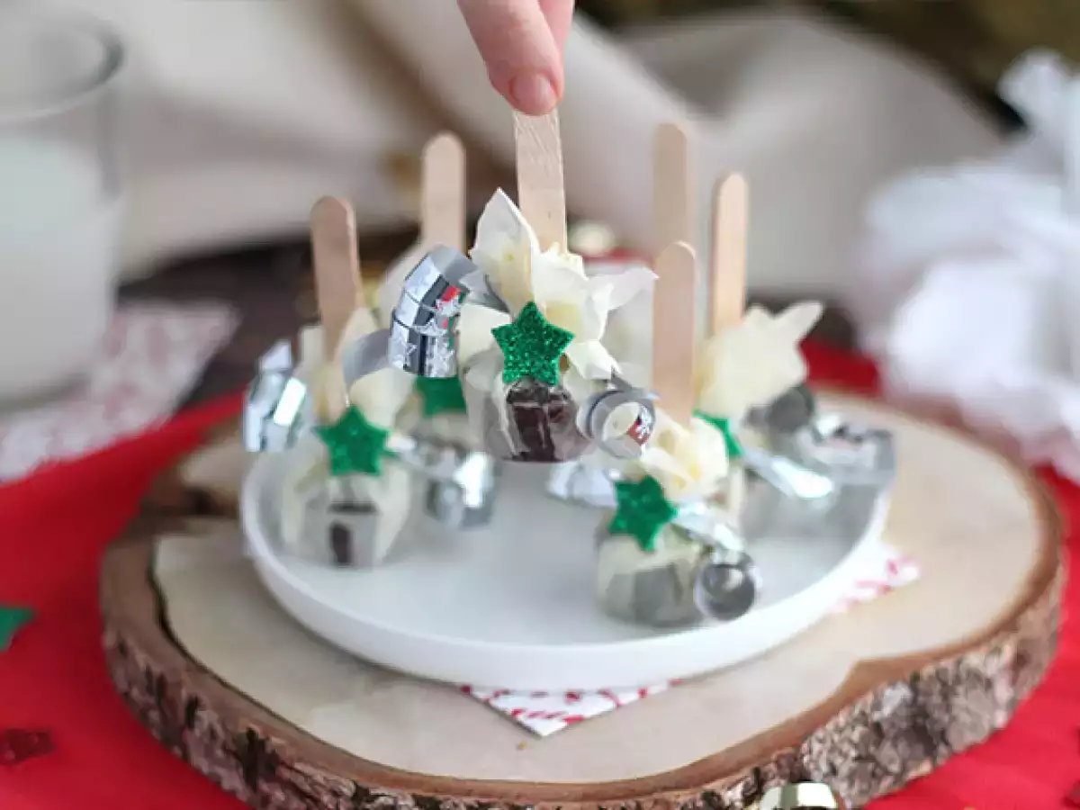 Близалки с горещ шоколад: черен шоколад + Carambar - снимка 2