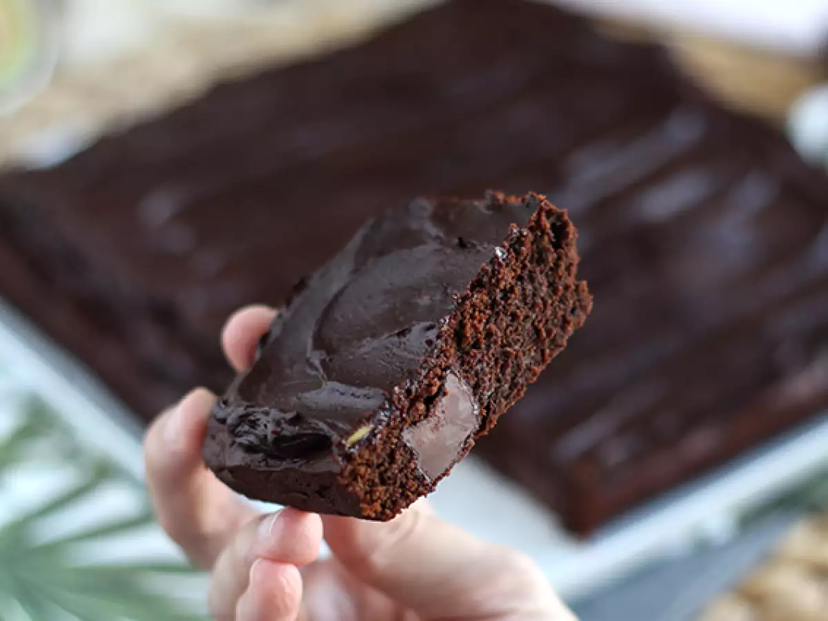 Брауни с авокадо и шоколад без масло - без лактоза - снимка 2