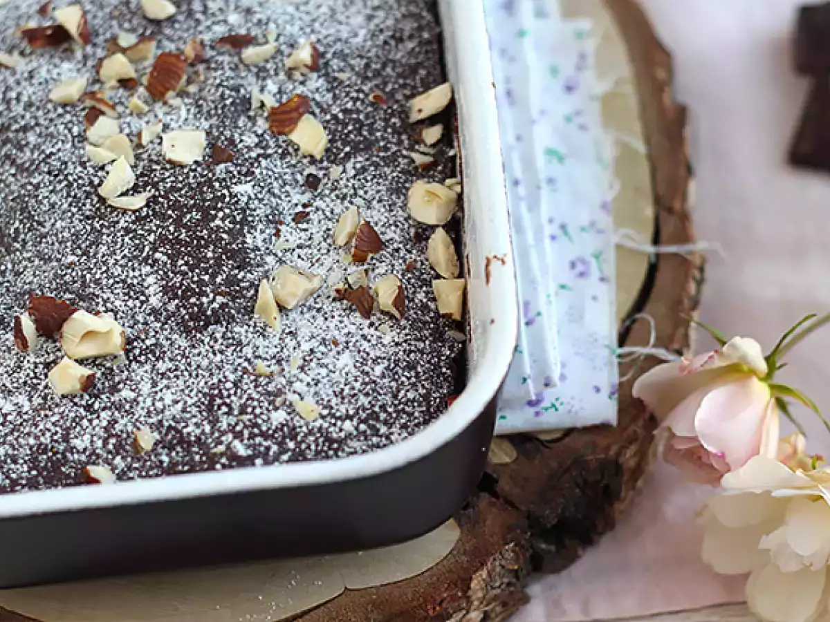 Брауни за микровълнова печка - снимка 3