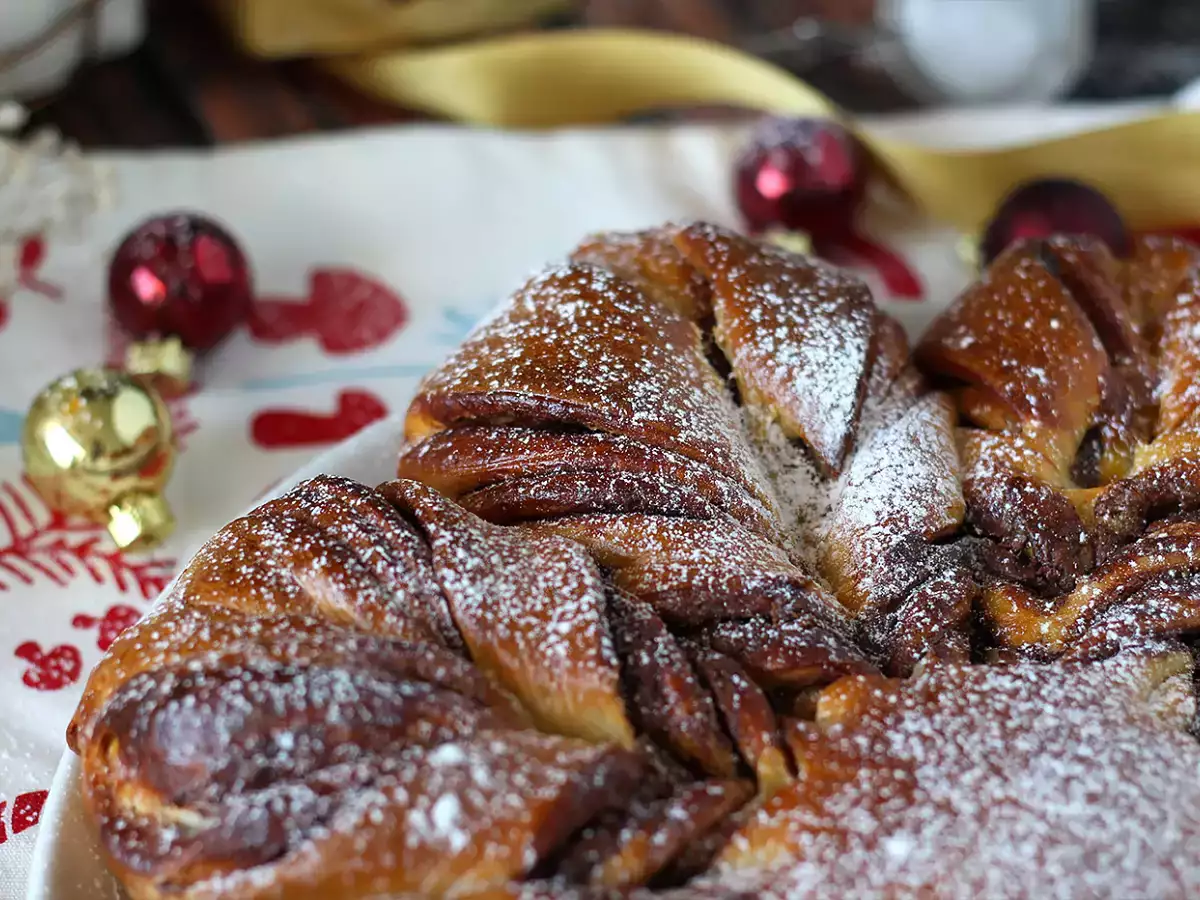 Бриош на люспи с намазване - снимка 4