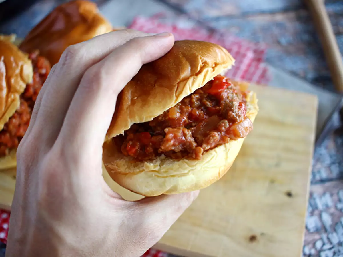 Бургер в стил Sloppy Joes - снимка 2