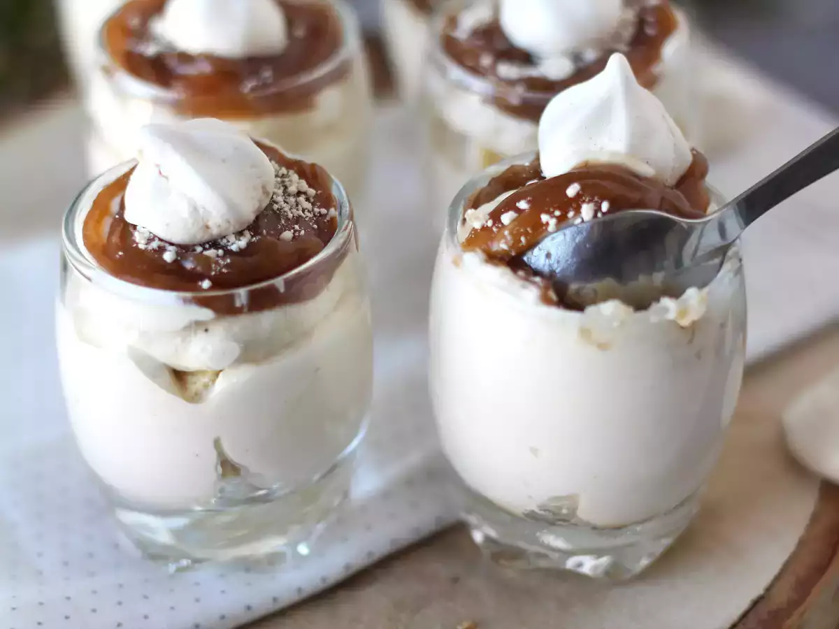 Чаши в стил Монблан с кестенов крем - снимка 3