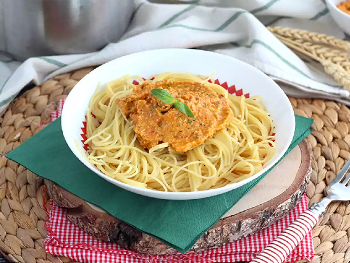 Червен сос песто - снимка 3