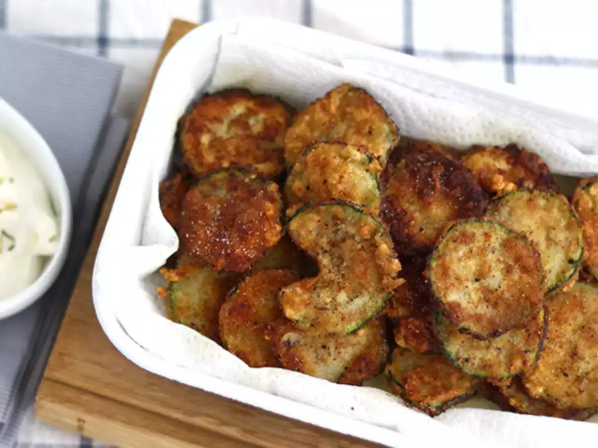 Чипс от тиквички - снимка 3