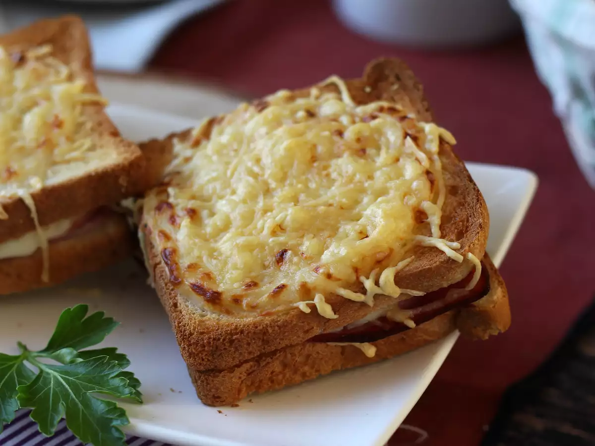 Croque monsieur с AirFryer - снимка 2