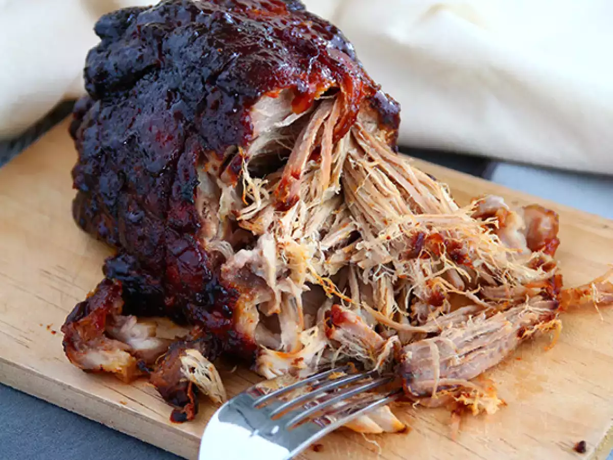 Дърпано свинско по американски (pulled pork) - снимка 3