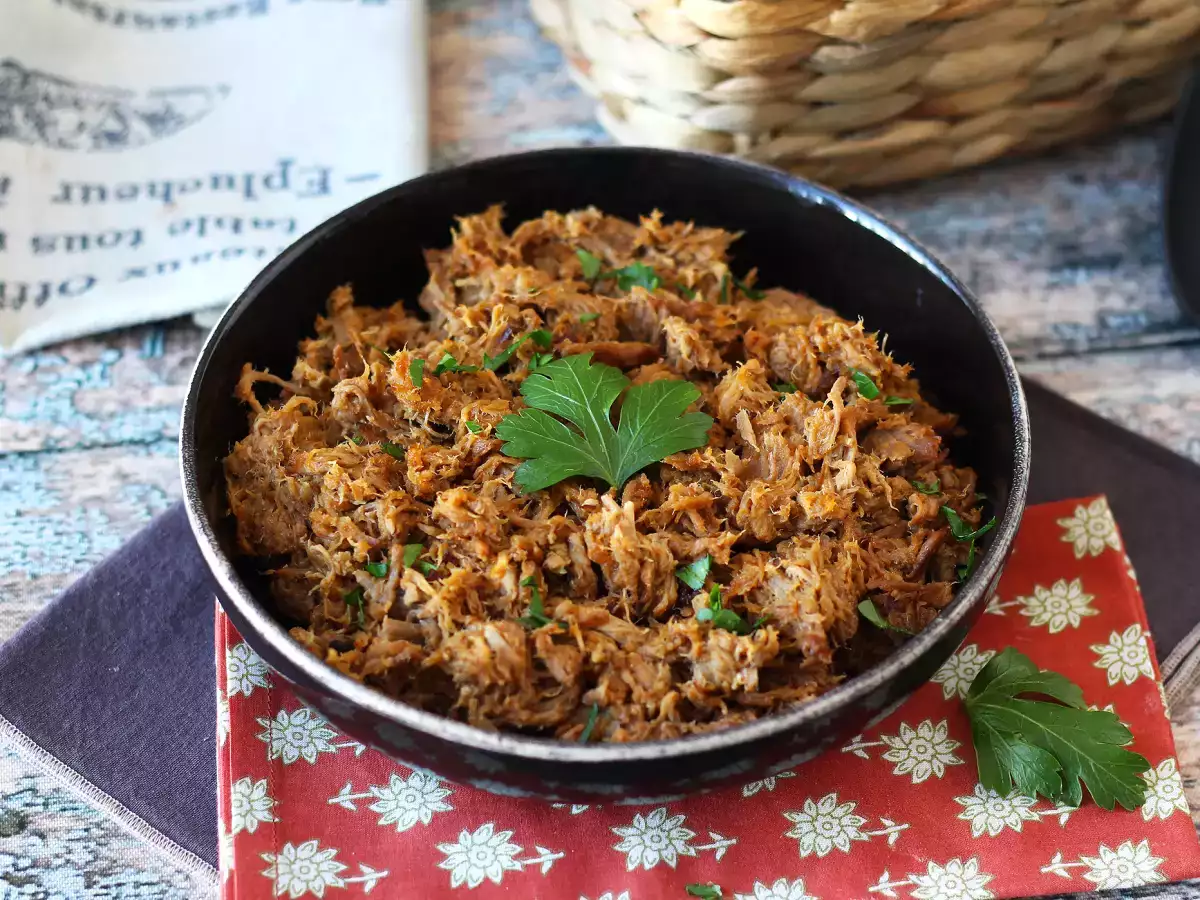 Дърпано свинско в Cookeo - снимка 4