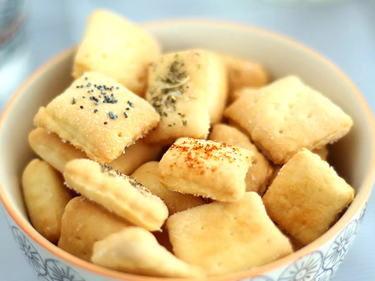 Домашни бисквити за аперитив - снимка 2