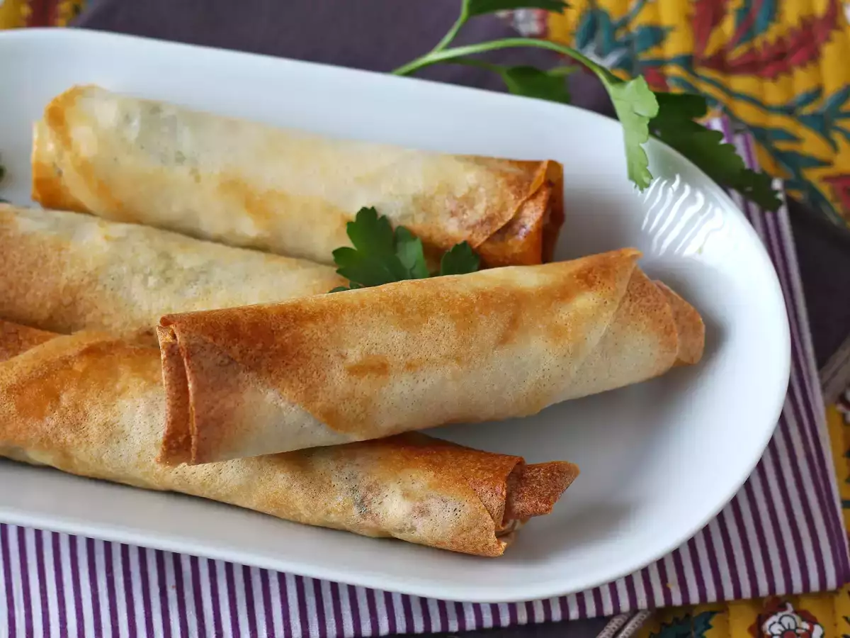 Домашни ливански рикакати - готвене във фритюрник - снимка 2