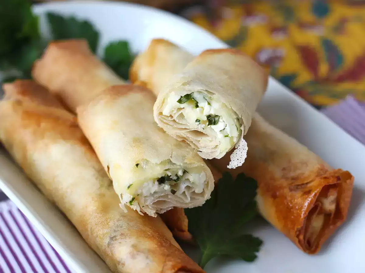 Домашни ливански рикакати - готвене във фритюрник - снимка 5