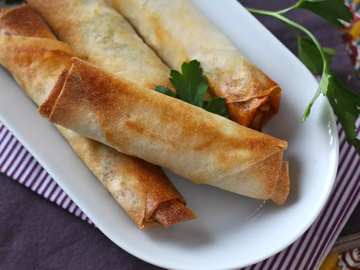 Домашни ливански рикакати - готвене във фритюрник - снимка 8