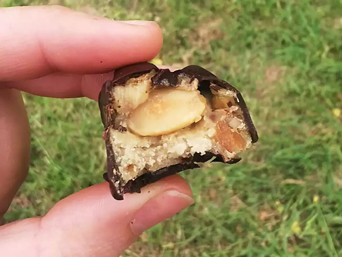 Домашни веган и безглутенови барчета Snickers - снимка 2
