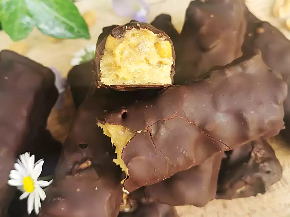 Домашни веган и безглутенови барчета Snickers - снимка 3