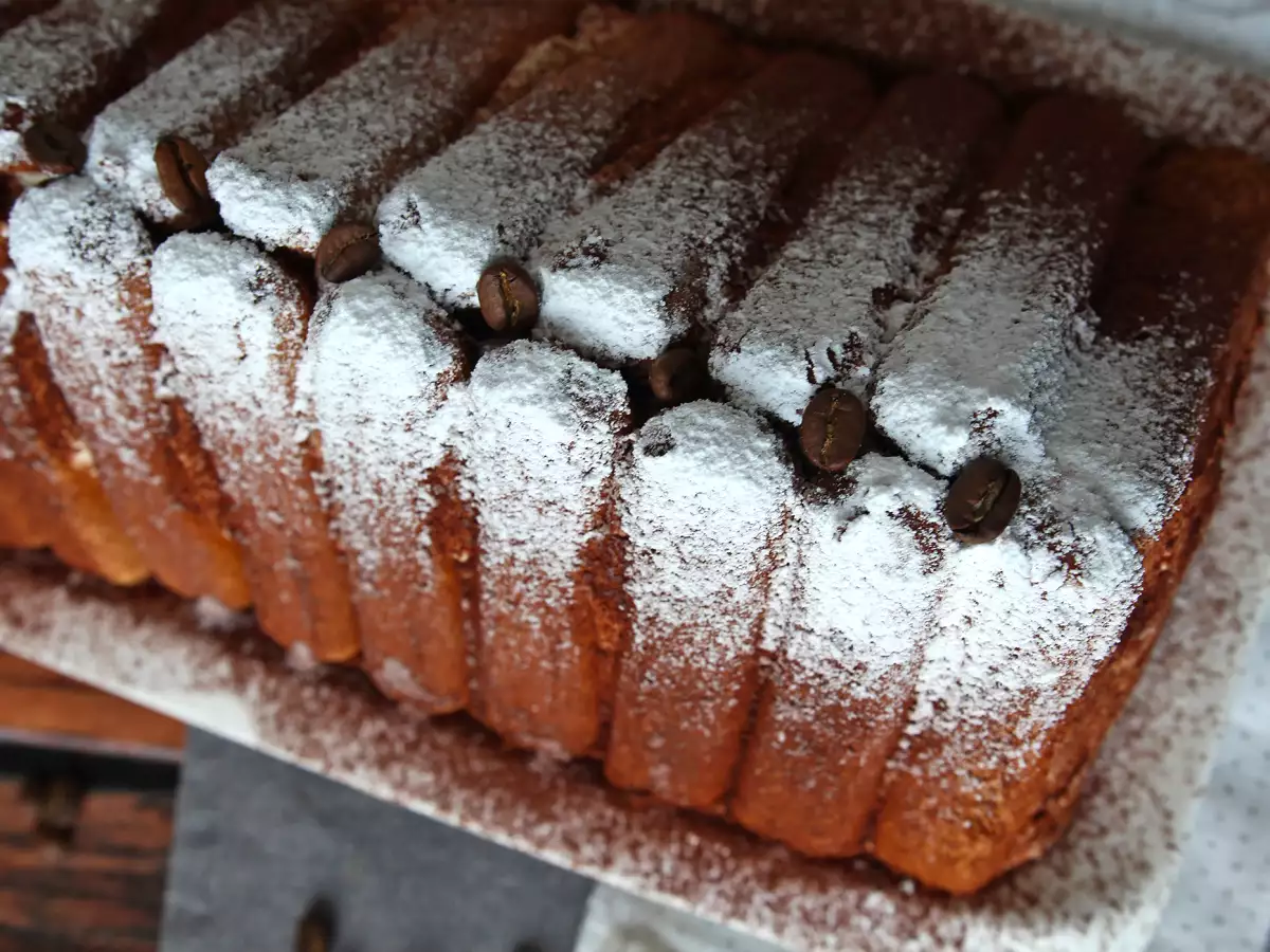 Древно дърво с форма на тирамису без калъп за любителите на кафето - снимка 8