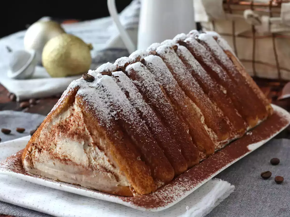 Древно дърво с форма на тирамису без калъп за любителите на кафето - снимка 9