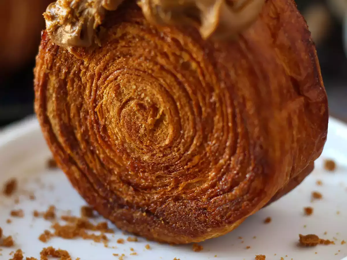 Експресно нюйоркско руло със спекулус - бърза и икономична рецепта - снимка 6