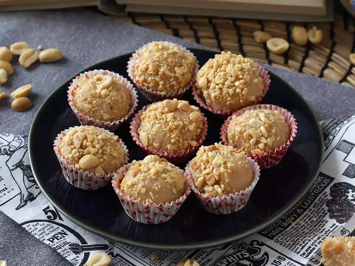 Фъстъчено бригадейро, вкусен бразилски сладкиш - снимка 5