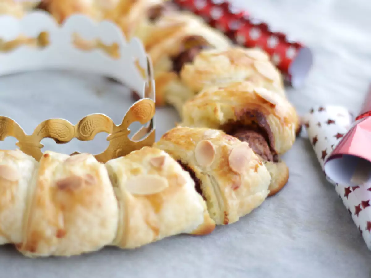 Френска кралска пита с Kinder Bueno