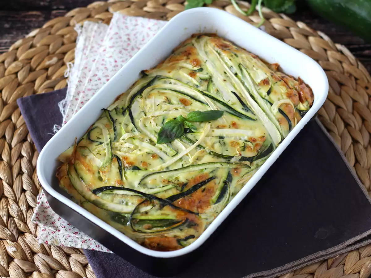 Фритата от тиквички - снимка 5