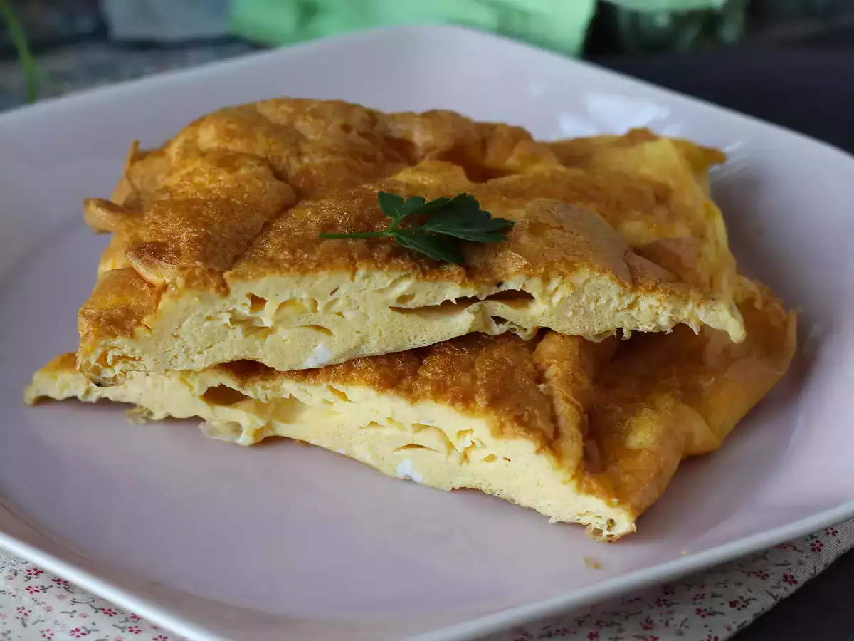 Фритата в еър фрайър – лека рецепта без цапане в кухнята! - снимка 3