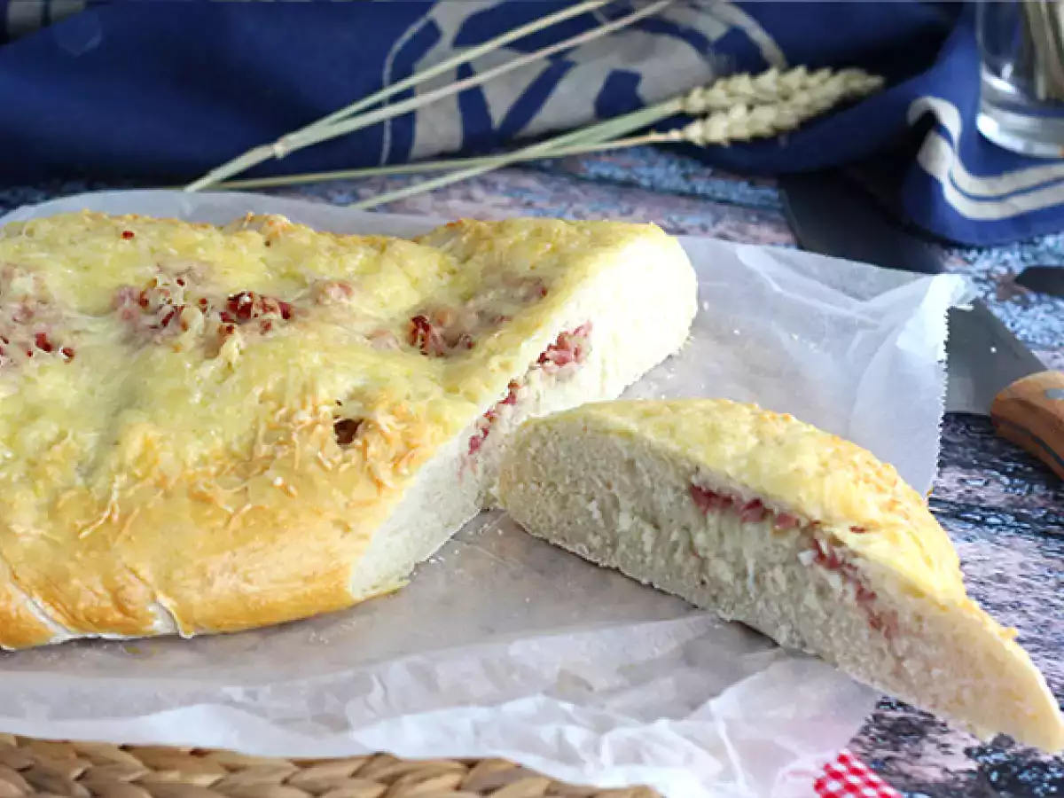 Фугас с бекон и лук - снимка 2