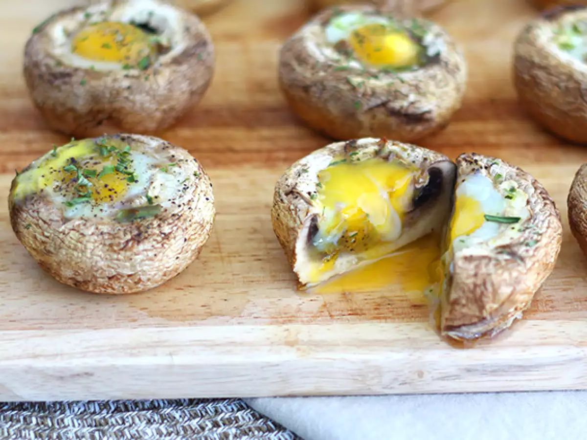 Гъби с пъдпъдъчи яйца - снимка 3