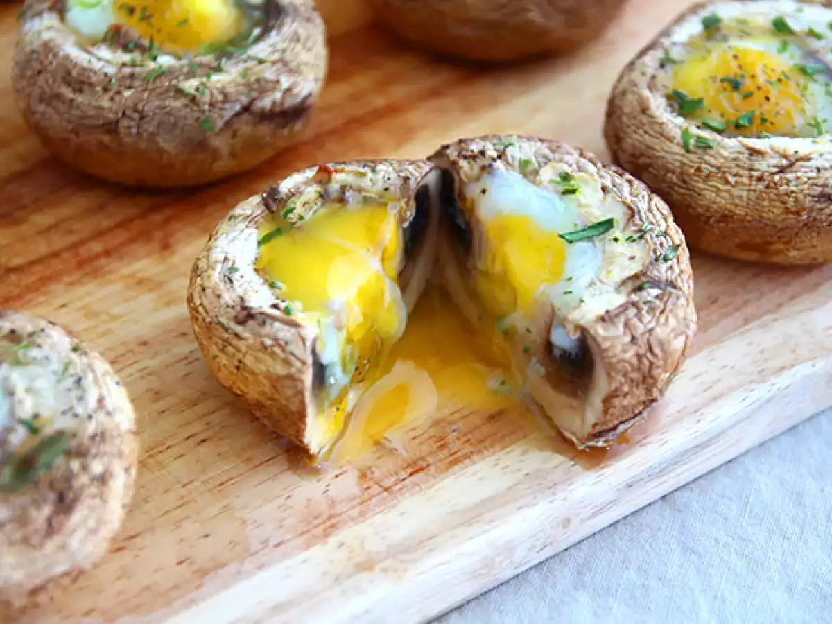 Гъби с пъдпъдъчи яйца - снимка 4