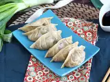 Гьози с пилешко месо, моркови и гъби, снимка 1
