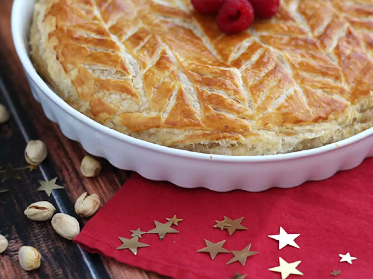 Галет от рози с малини и шам фъстък Frangipane - снимка 2