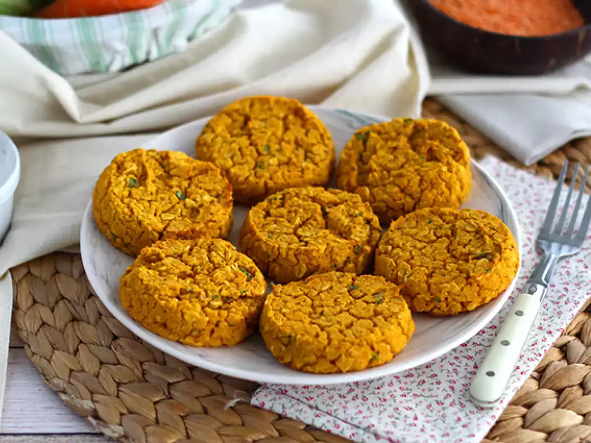 Галети от леща и моркови - снимка 2