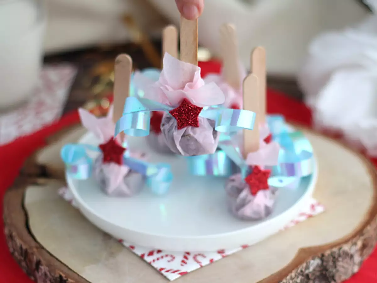 Горещи шоколадови близалки: черен шоколад + печени лешници - снимка 2