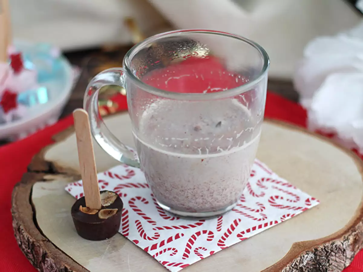 Горещи шоколадови близалки: черен шоколад + печени лешници - снимка 3