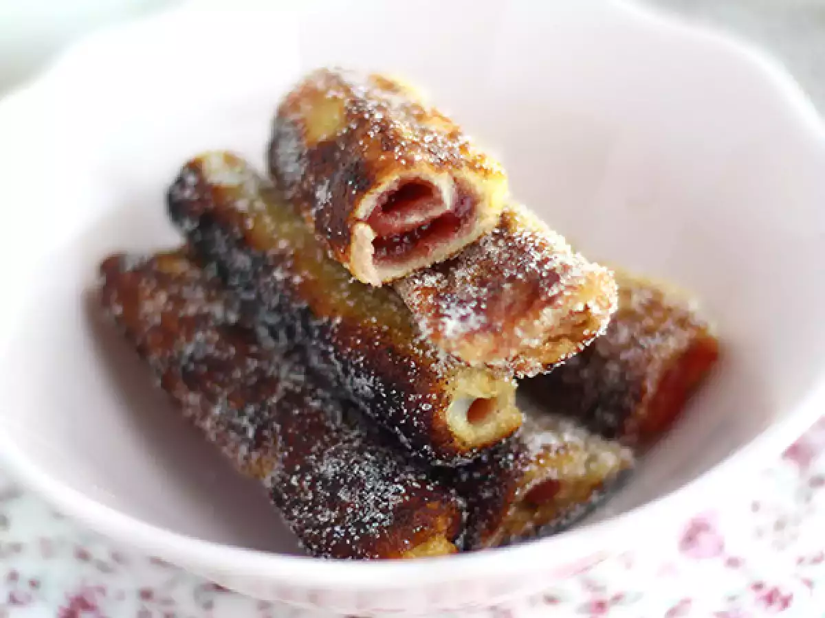 Хлебни обвивки със сладко - снимка 2