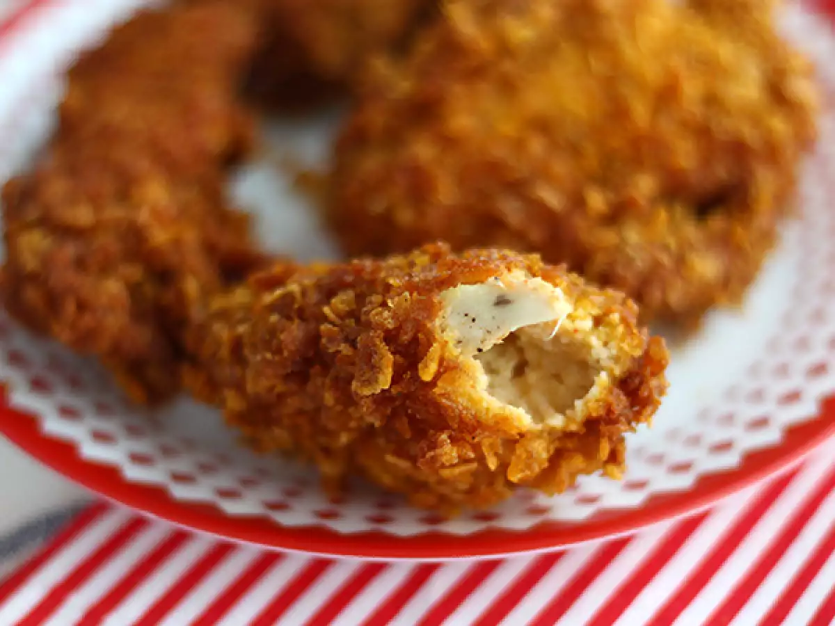 Хрупкави пилешки филенца като от KFC - снимка 3