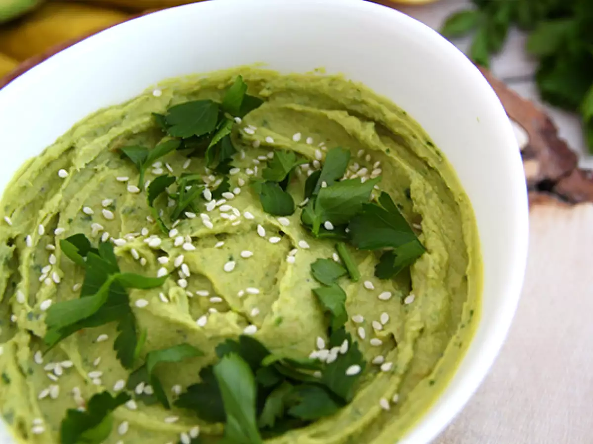 Хумус от авокадо - снимка 3