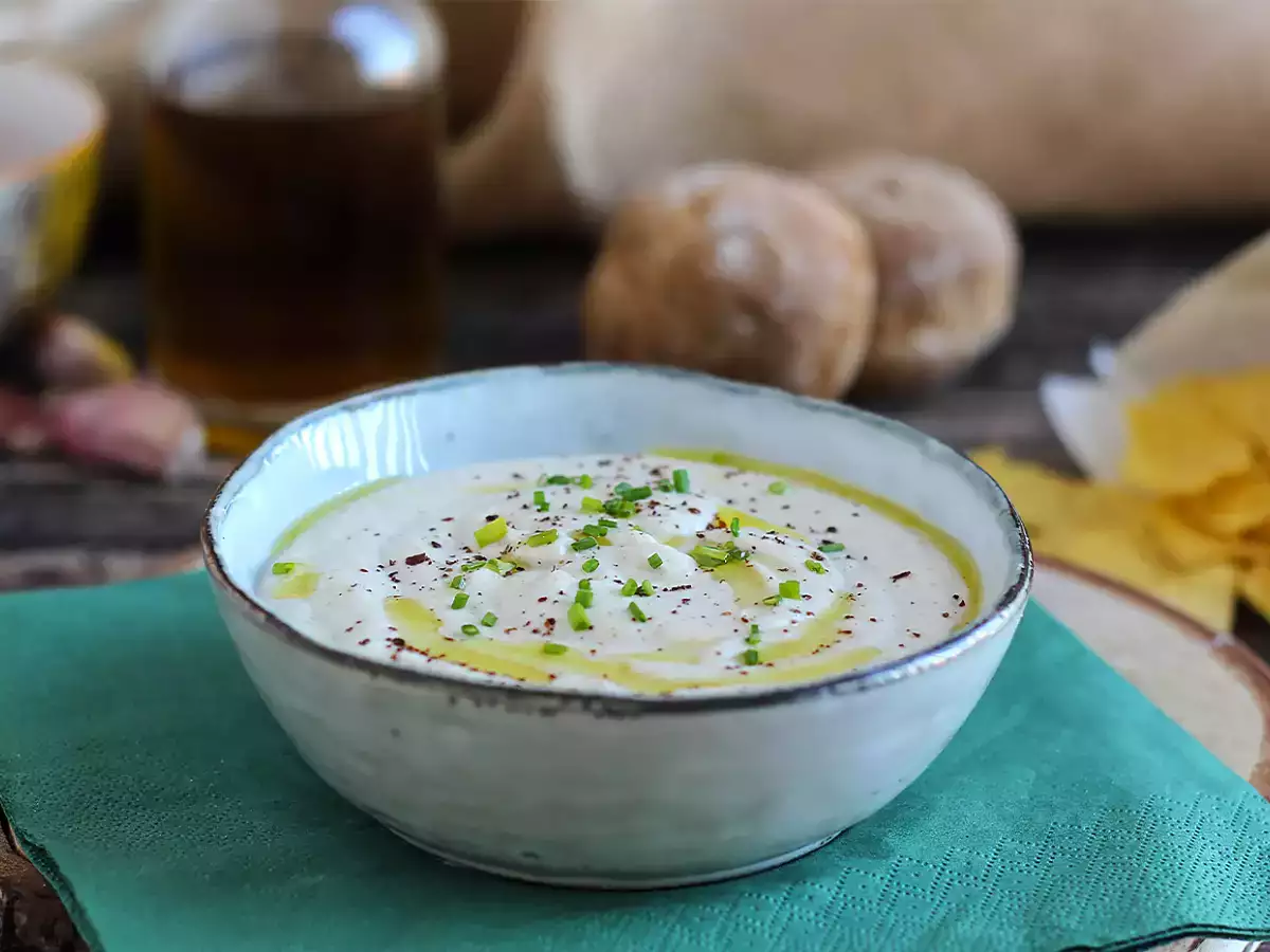 Хумус от бял боб и кокосово мляко - снимка 4