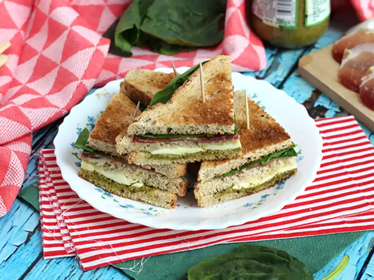 Италиански сандвич клуб - снимка 3